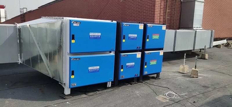 餐飲廚房油煙凈化器 安裝